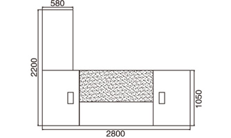 SW- 7028 班臺(tái)/ Manager Desk